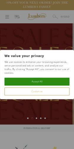 Mobile page screenshot
