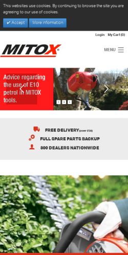 Mobile page screenshot