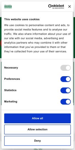 Mobile page screenshot