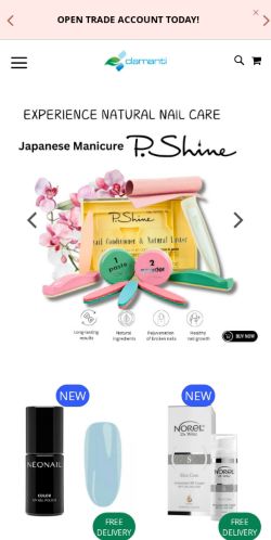 Mobile page screenshot