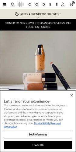 Mobile page screenshot