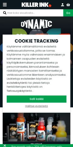 Mobile page screenshot