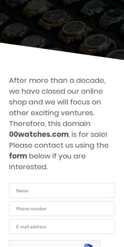 Mobile page screenshot