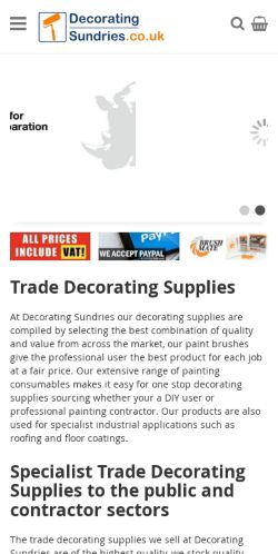 Mobile page screenshot