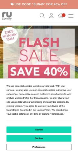 Mobile page screenshot