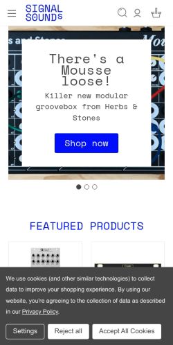 Mobile page screenshot