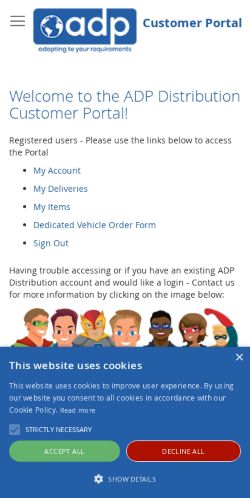 Mobile page screenshot