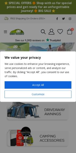 Mobile page screenshot