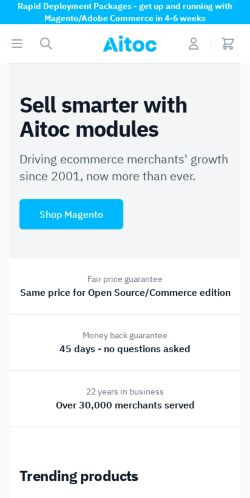 Mobile page screenshot
