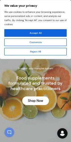 Mobile page screenshot
