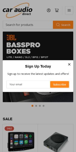 Mobile page screenshot