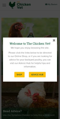 Mobile page screenshot