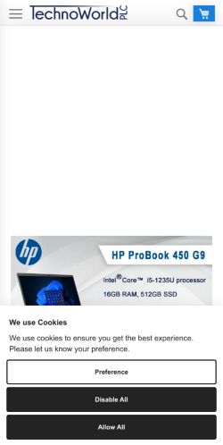 Mobile page screenshot