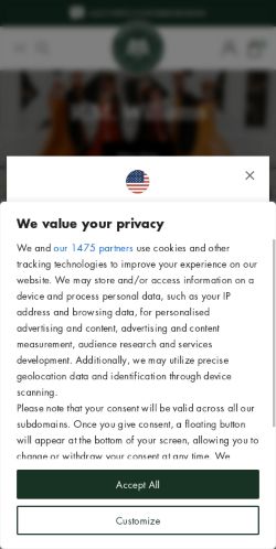 Mobile page screenshot