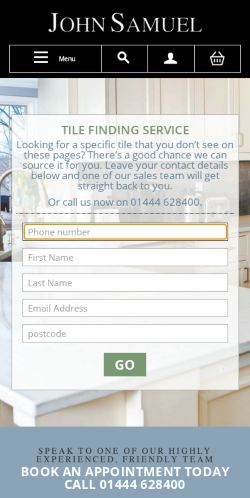 Mobile page screenshot