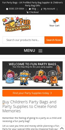 Mobile page screenshot
