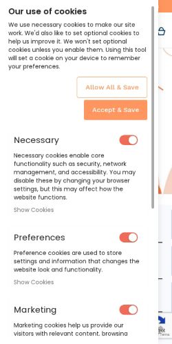 Mobile page screenshot