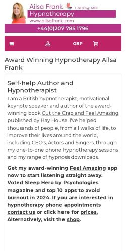 Mobile page screenshot