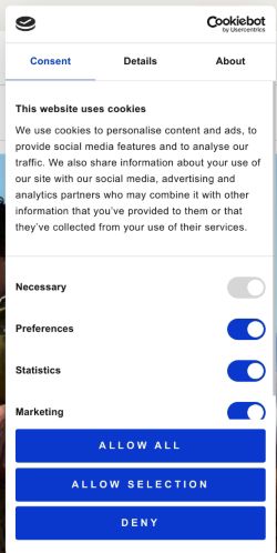 Mobile page screenshot