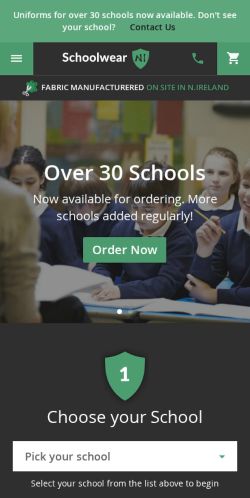 Mobile page screenshot