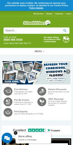 Mobile page screenshot