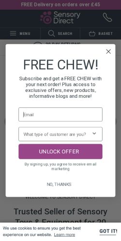 Mobile page screenshot