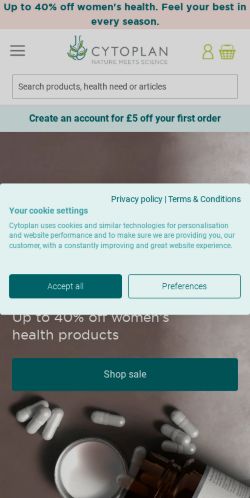 Mobile page screenshot