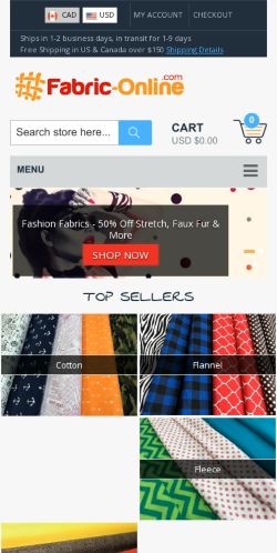 Mobile page screenshot