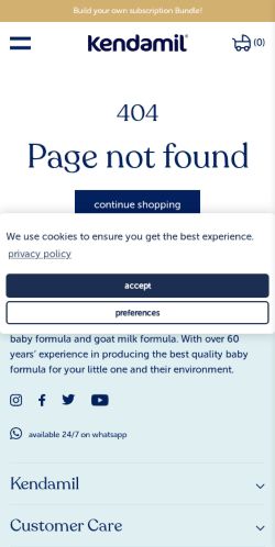 Mobile page screenshot