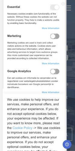 Mobile page screenshot