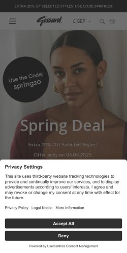 Mobile page screenshot