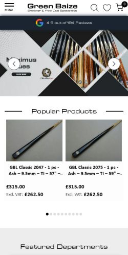 Mobile page screenshot