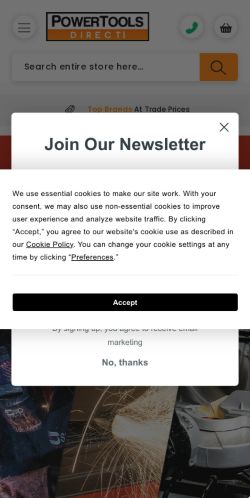 Mobile page screenshot