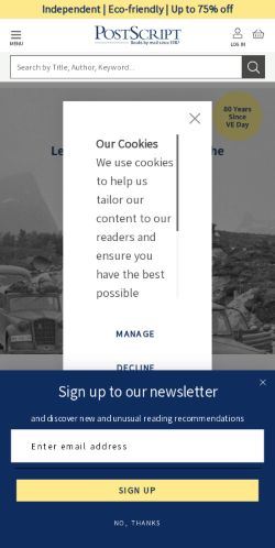 Mobile page screenshot