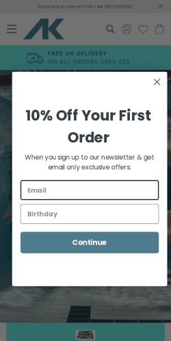 Mobile page screenshot