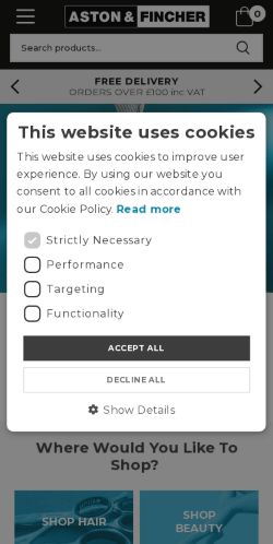 Mobile page screenshot