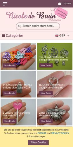 Mobile page screenshot