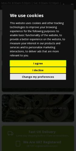 Mobile page screenshot