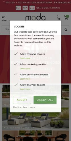 Mobile page screenshot
