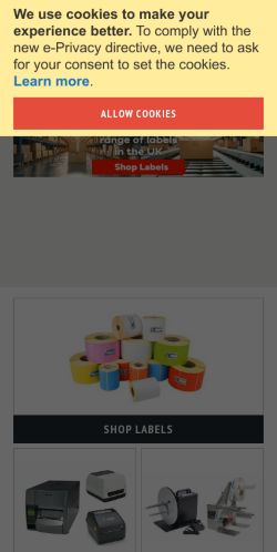 Mobile page screenshot