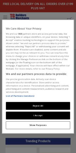 Mobile page screenshot