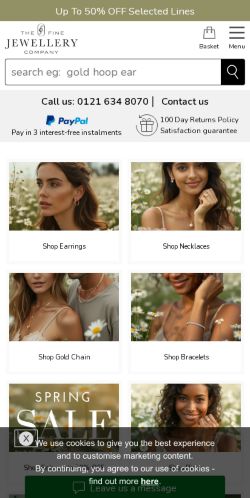 Mobile page screenshot