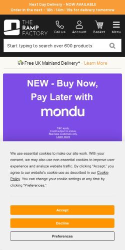 Mobile page screenshot