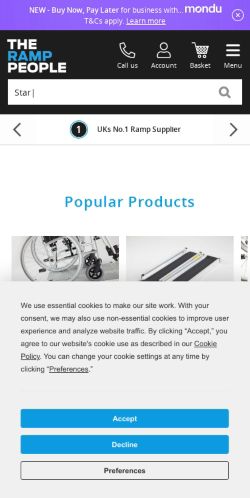 Mobile page screenshot