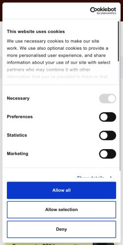 Mobile page screenshot