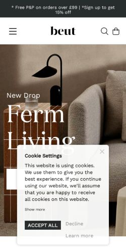 Mobile page screenshot