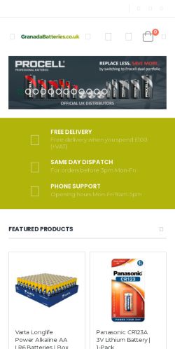 Mobile page screenshot