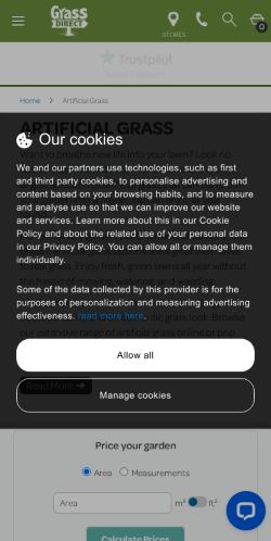 Mobile page screenshot