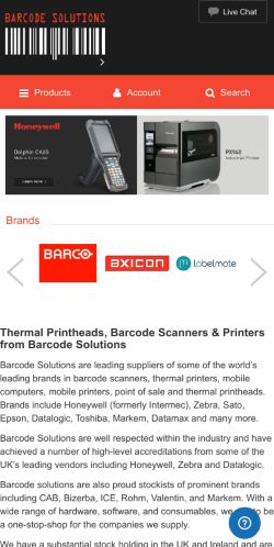 Mobile page screenshot