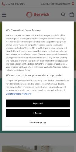 Mobile page screenshot